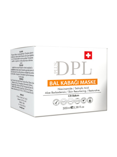 Plus DPL Bal Kabağı Maskesi 300 ml Plus DPL Bal Kabağı Maskesi 300 ml